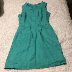 Linen Blend Dress